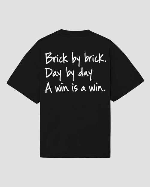 bee. BRICK BY BRICK - Negru