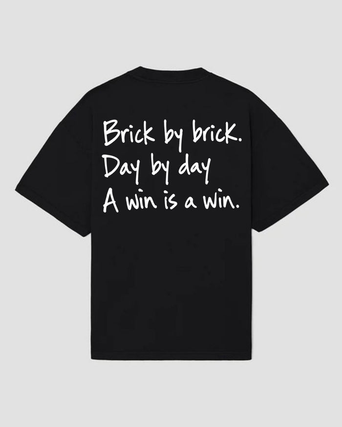 bee. BRICK BY BRICK