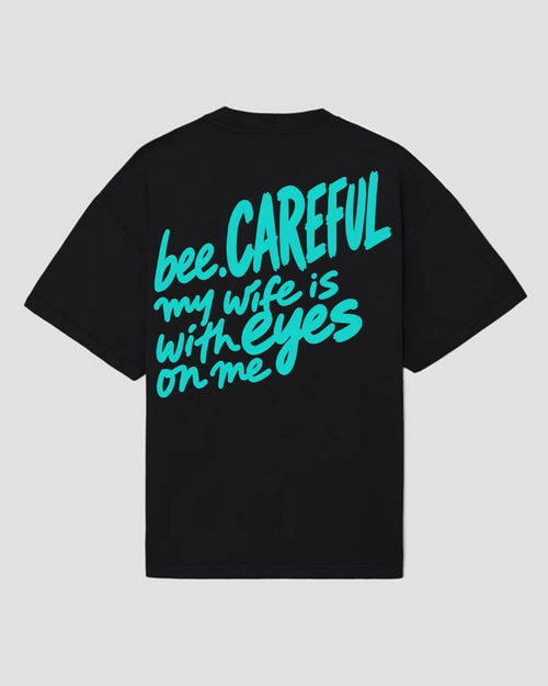 bee. CAREFUL - Negru