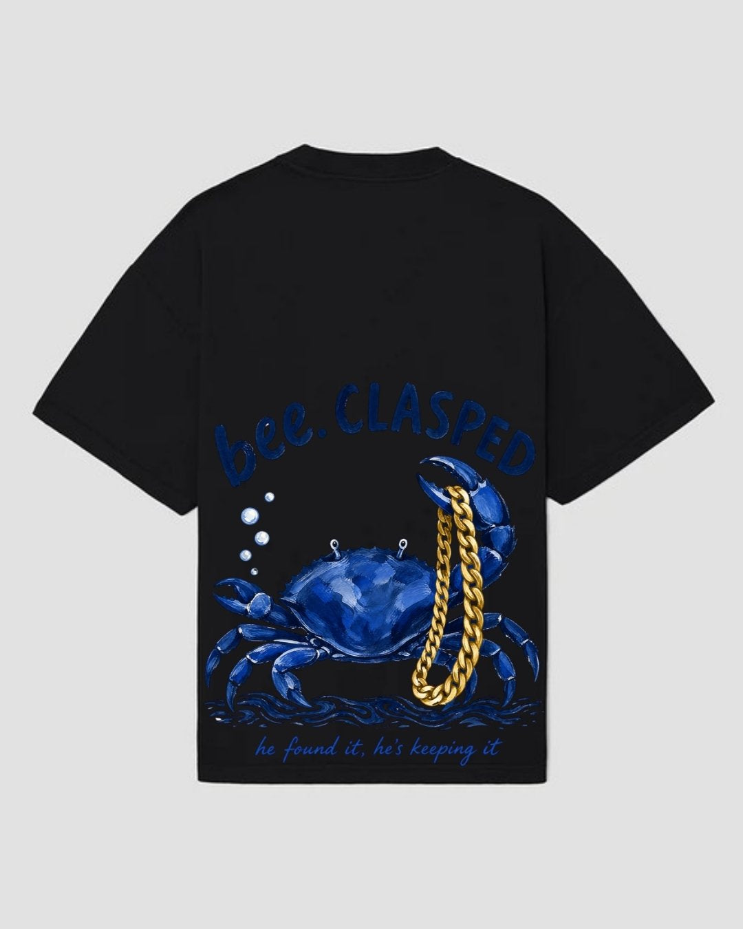 bee. CLASPED — Negru