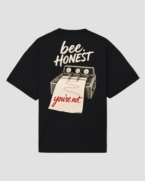 bee. MORE HONEST - Negru