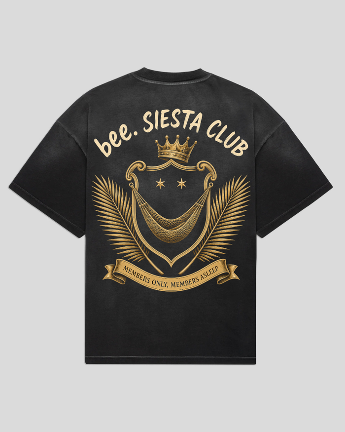bee. SIESTA CLUB - Black