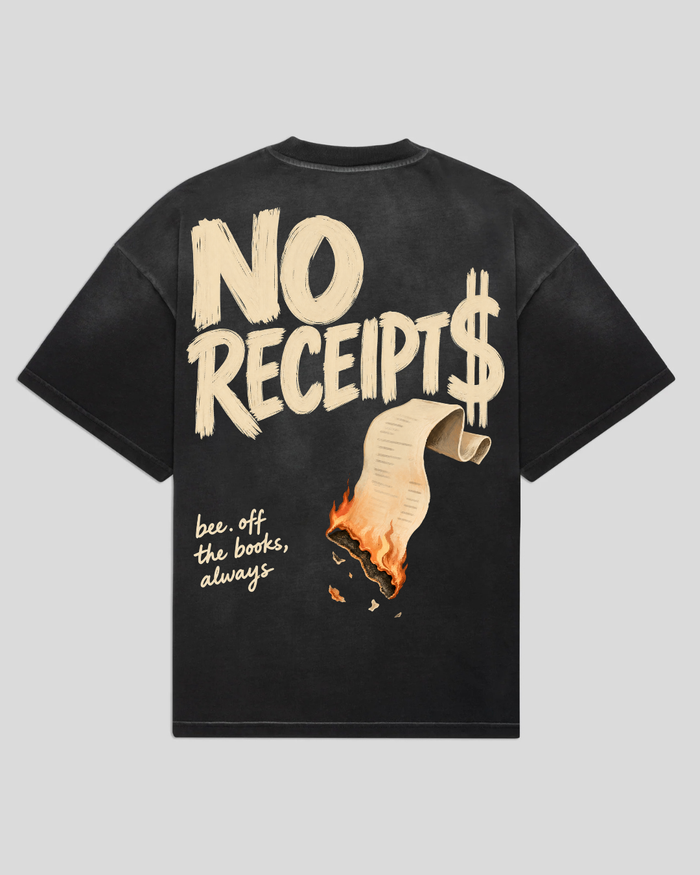 bee. NO RECEIPTS - Black