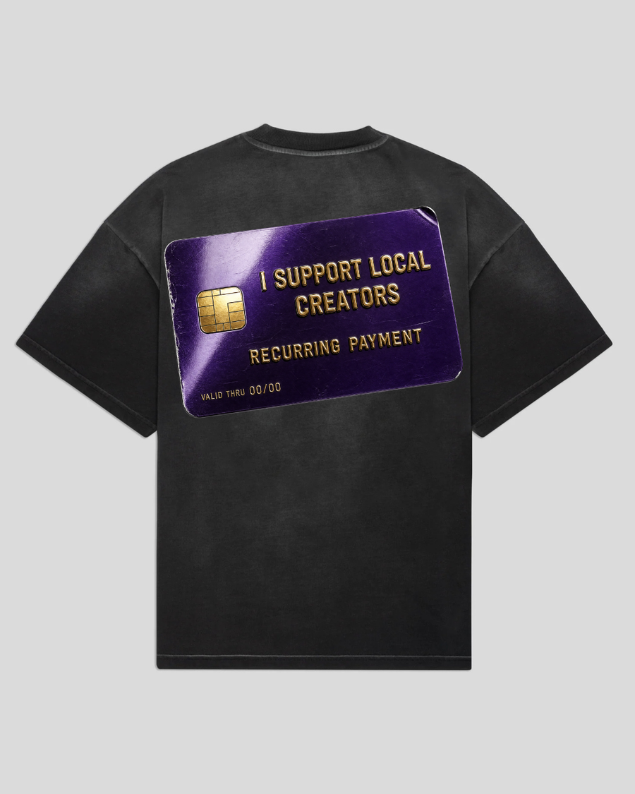 bee. I SUPPORT LOCAL CREATORS - Black