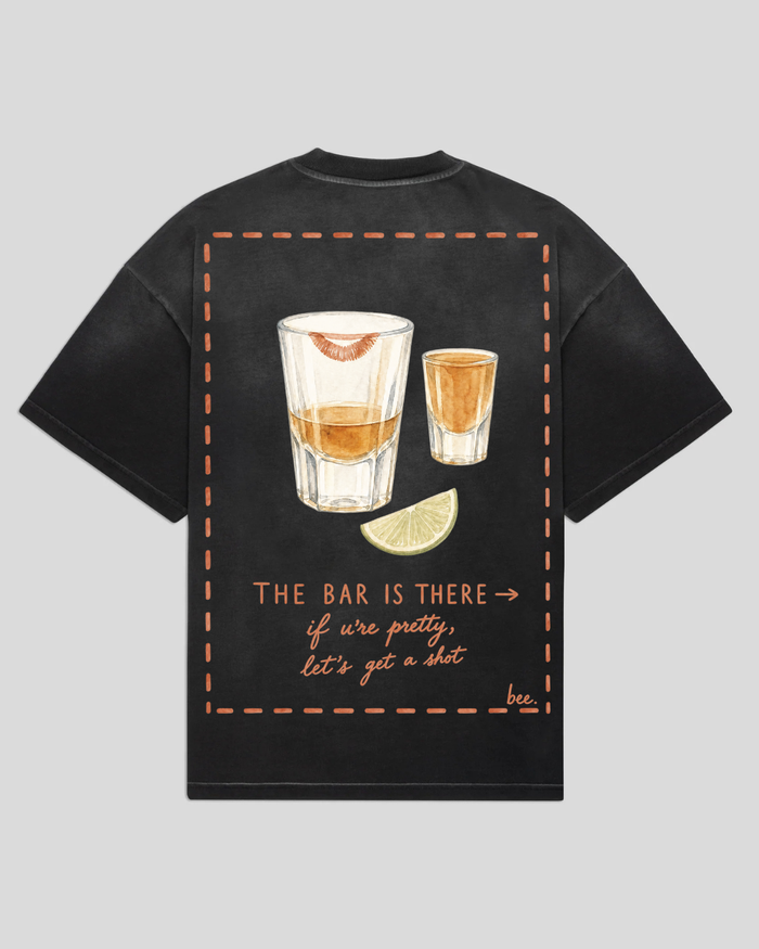 bee. THE BAR IS THERE - Black