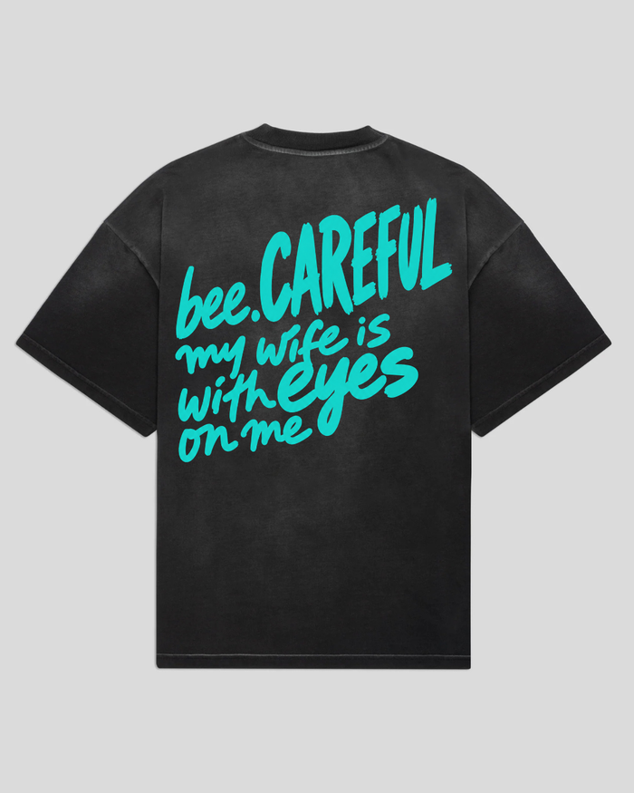 bee. CAREFUL - Black