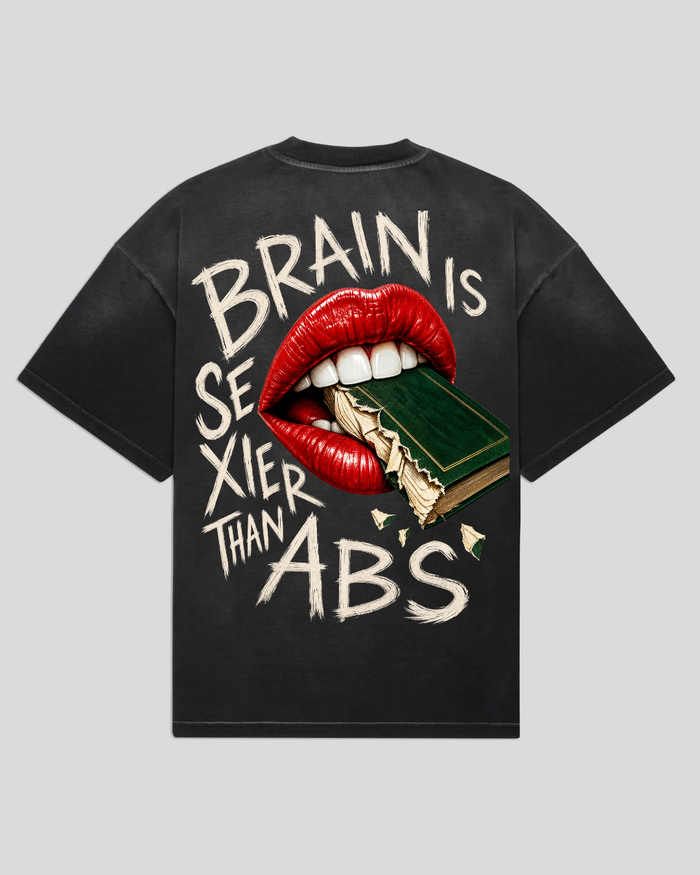 bee. BRAIN IS SEXIER - Black