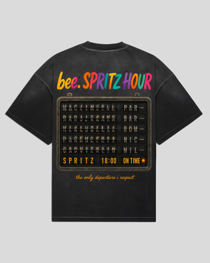 bee. SPRITZ HOUR 18:00 - Black