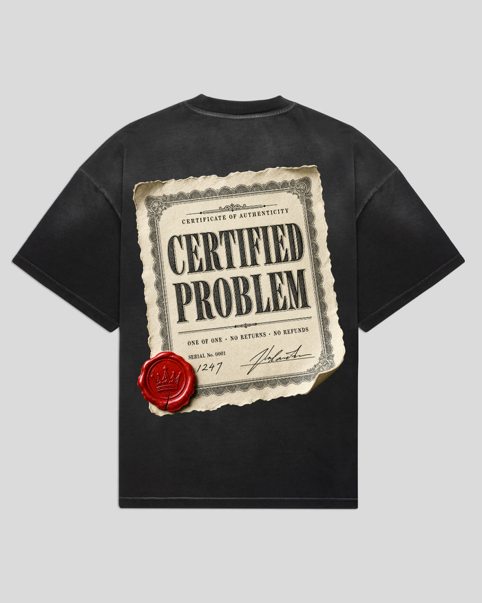 bee. CERTIFIED PROBLEM - Black