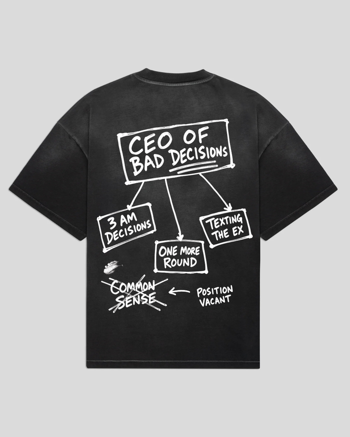bee. CEO OF BAD DECISIONS - Black