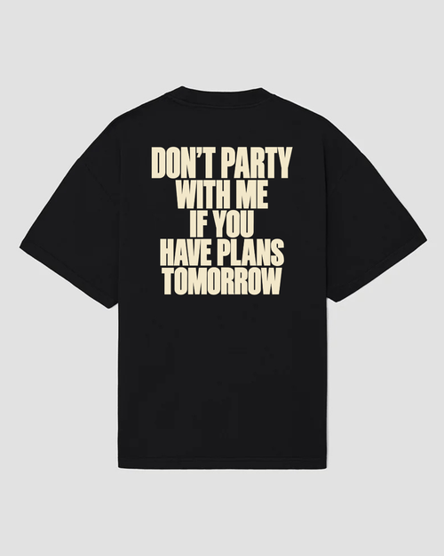 bee. DON'T PARTY WITH ME - Negru