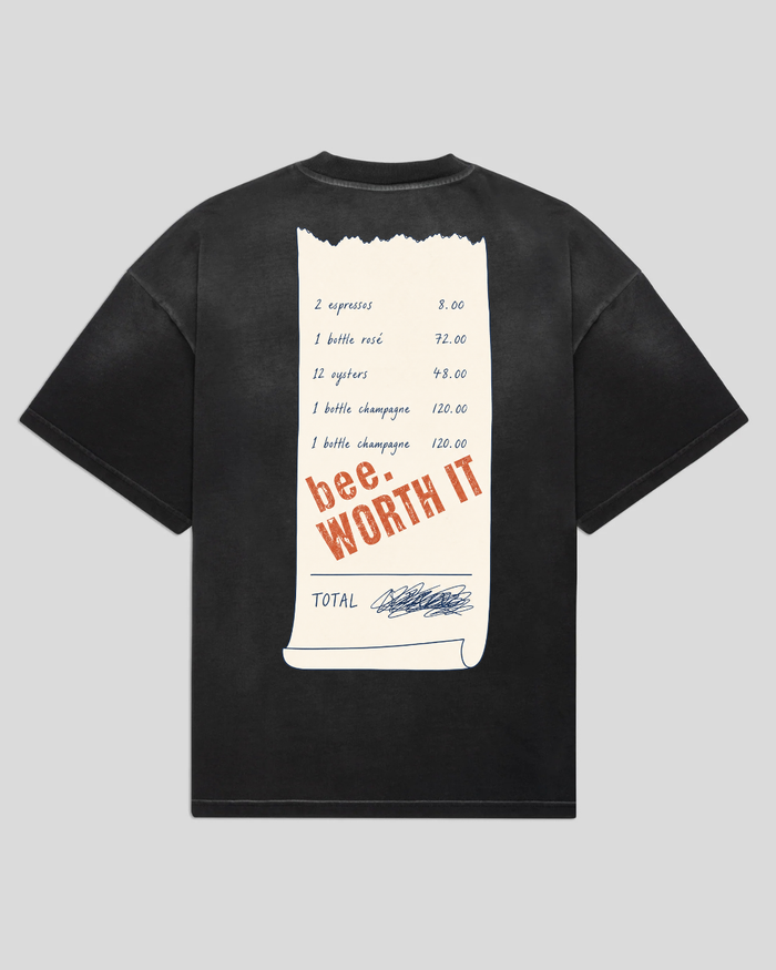 bee. WORTH IT - Black