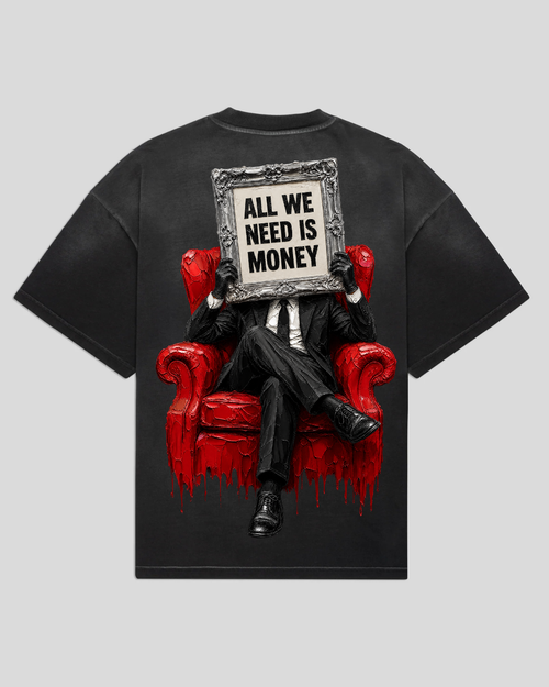 bee. ALL WE NEED IS MONEY - Black