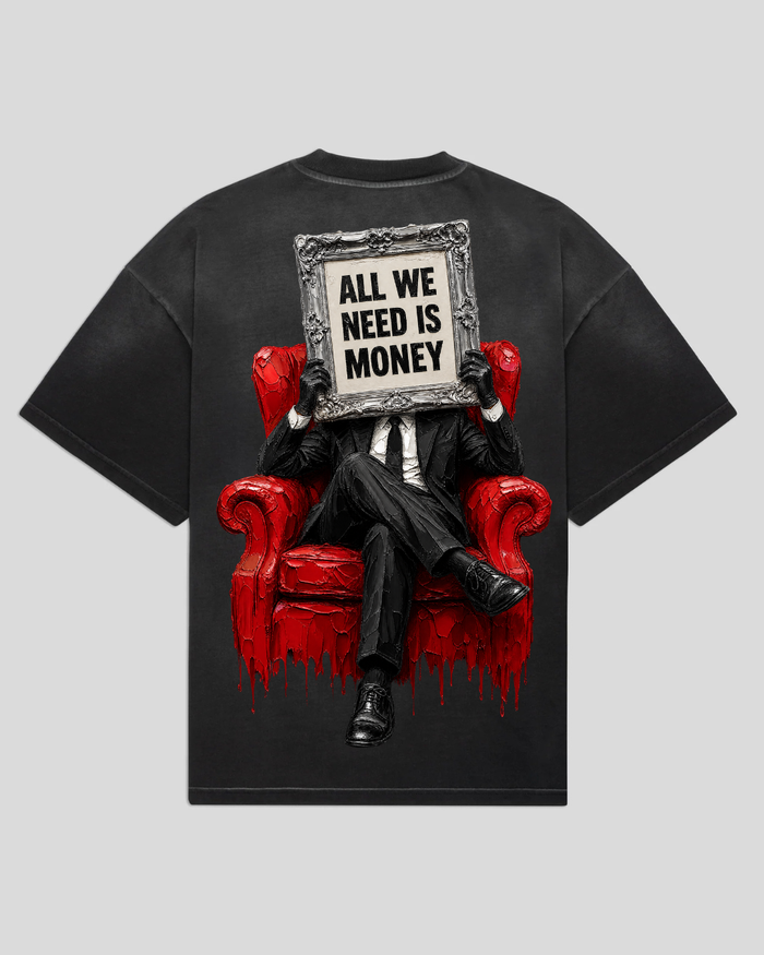 bee. ALL WE NEED IS MONEY - Black